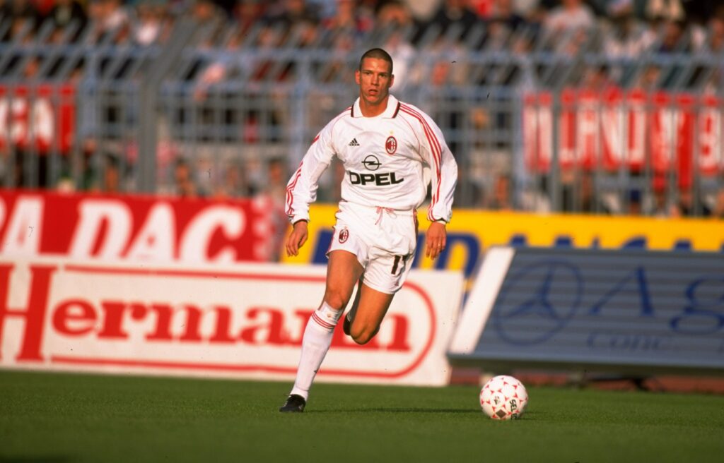 AC Milan v Piacenza Christian Ziege of AC Milan