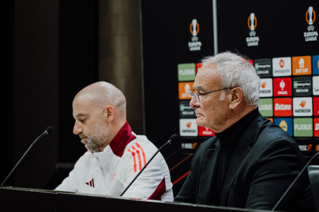 AS Roma Training Session And Press Conference - UEFA Europa League 2024/25 League Phase MD5
