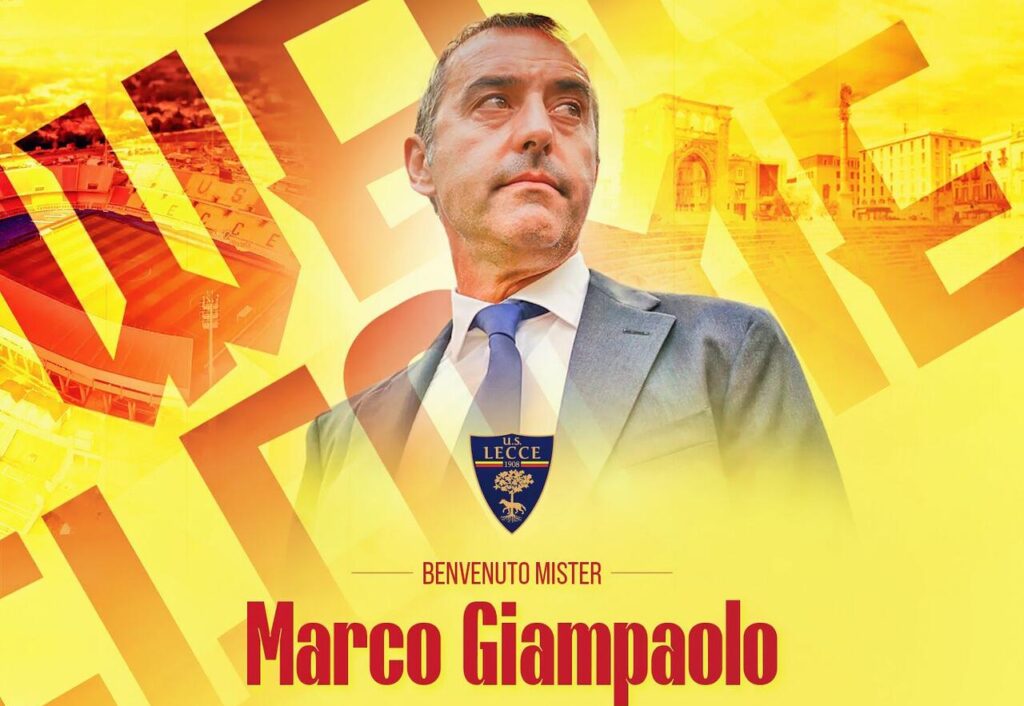 Marco Giampaolo, nuovo allenatore del Lecce