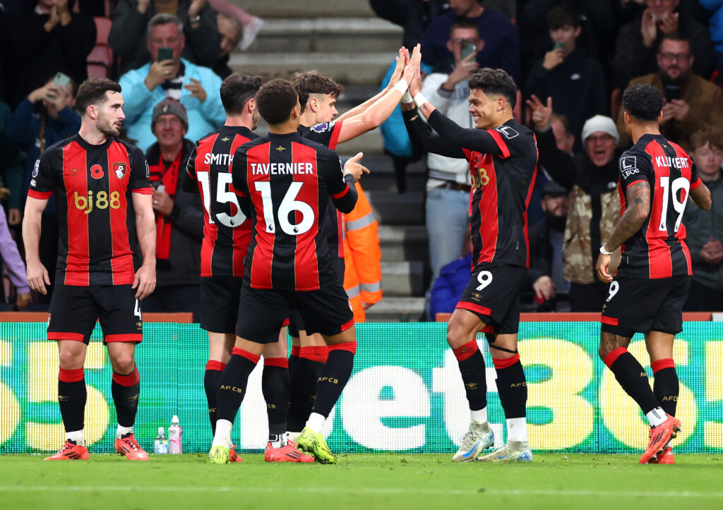 Esultanza Bournemouth