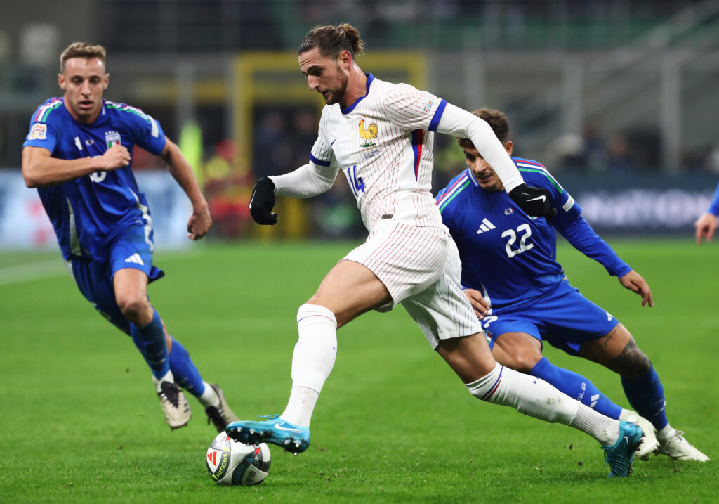 Italy v France - UEFA Nations League 2024/25 League A Group A2