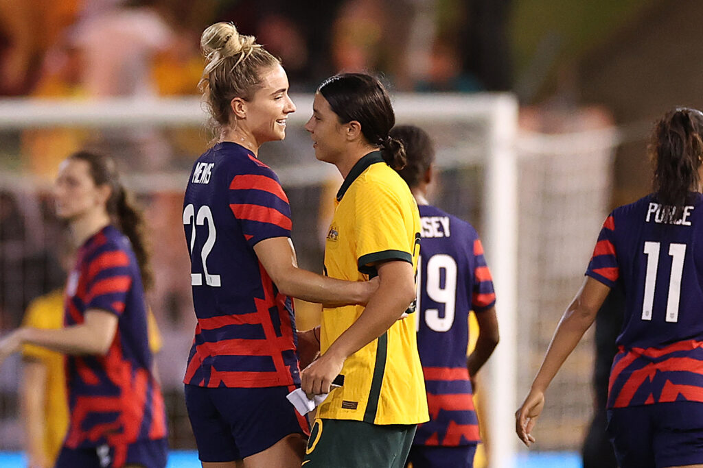 Sam Kerr e Kristie Mewies