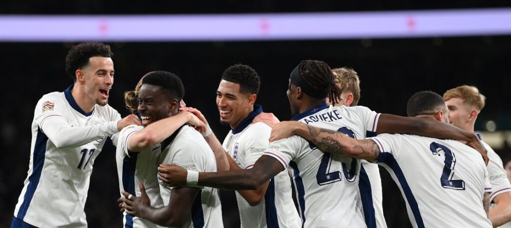 Esultanza Inghilterra