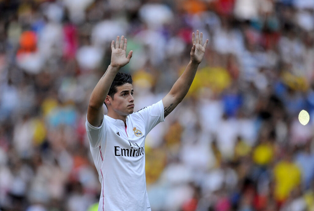 James Rodriguez Officially Unveiled At Real Madrid