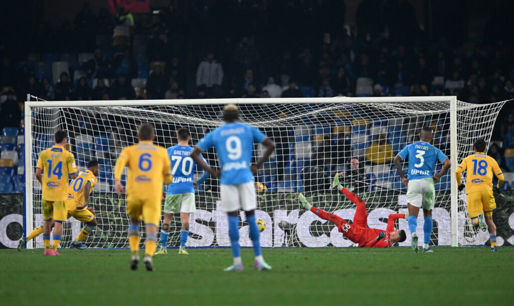 Napoli Frosinone Coppa Italia