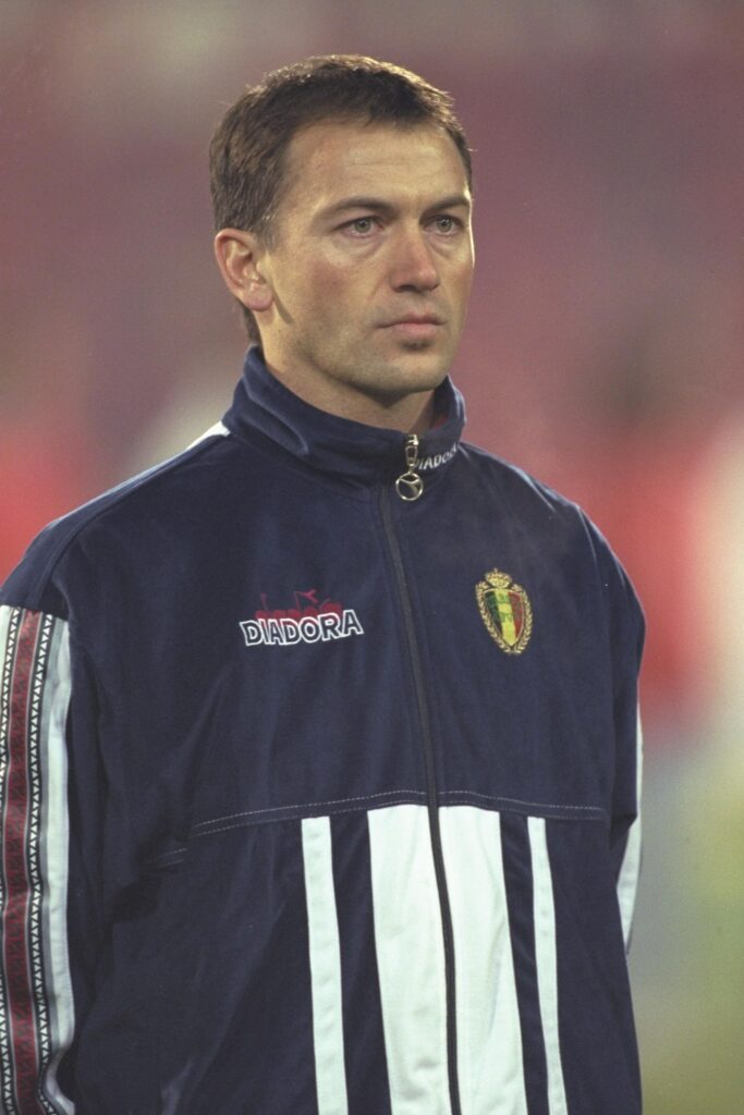 A portrait of Marc DeGryse of Belgium