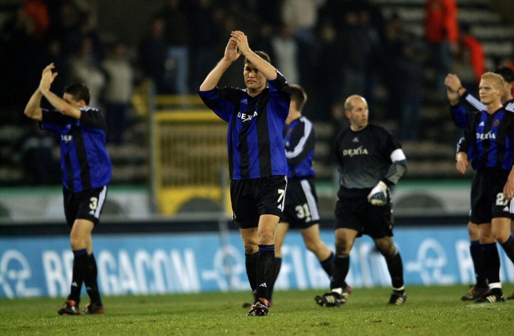 Foot : Cl Brugge - Vfb Stuttgart / Uefa Cup