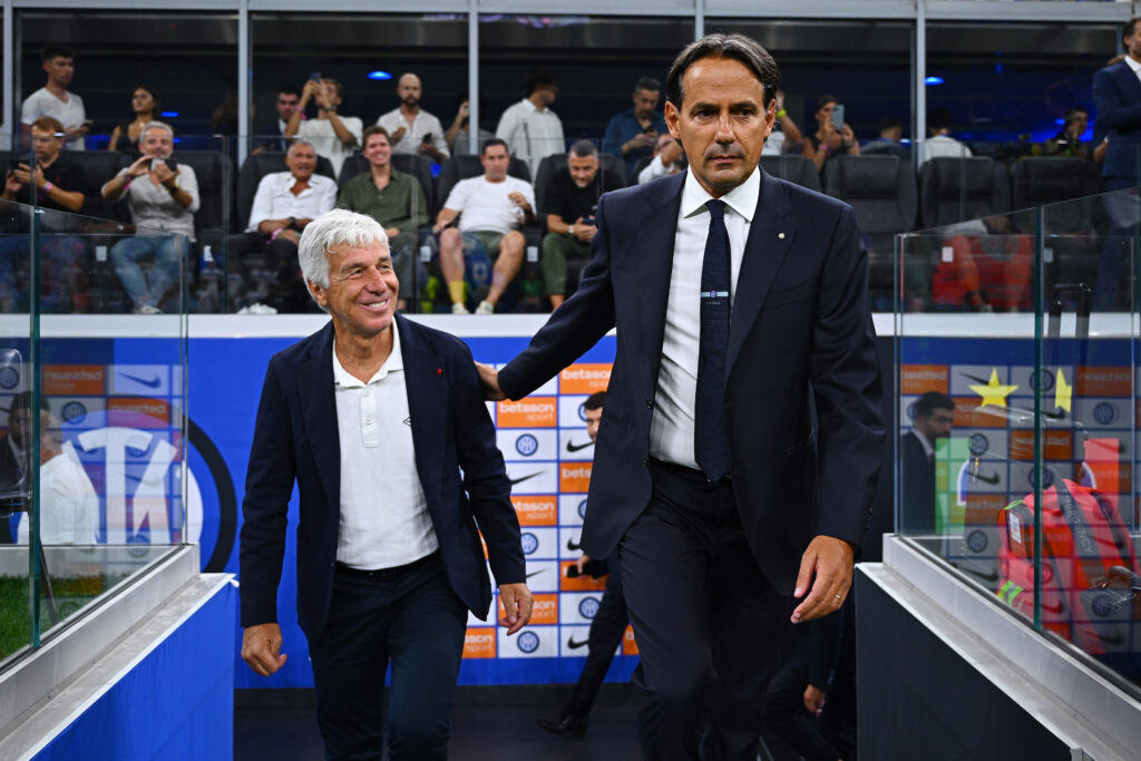Gasperini e Inzaghi per Atalanta-Inter