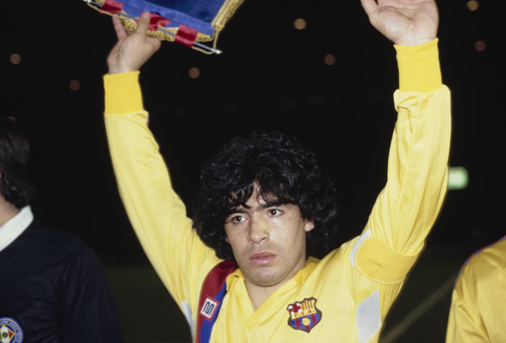 Diego Maradona Barcelona 1984