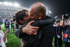 Guardiola addio moglie