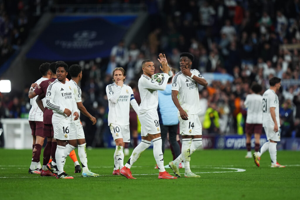 Real Madrid C.F. v Manchester City - UEFA Champions League 2024/25 League Knockout Play-off Second Leg