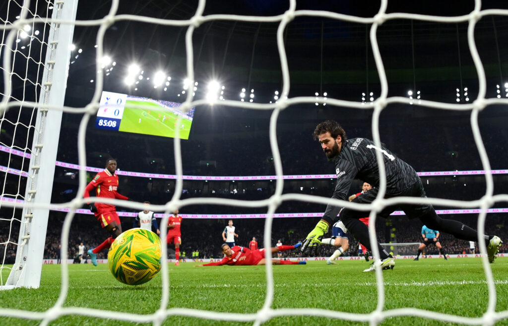 Tottenham Hotspur v Liverpool - Carabao Cup Semi Final First Leg
