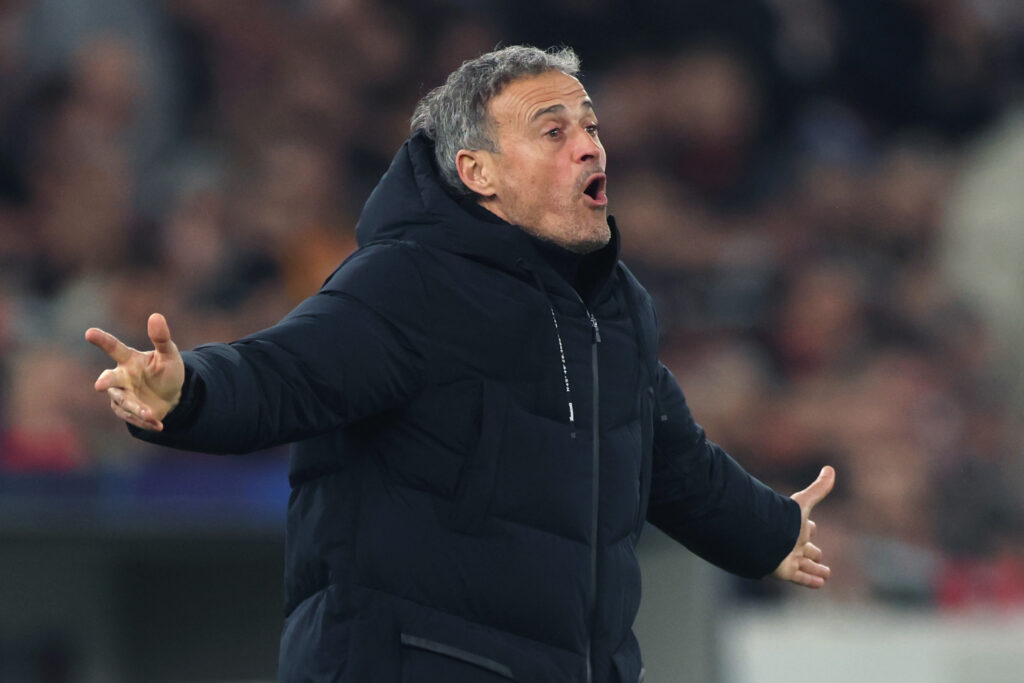 Luis Enrique, allenatore del Psg
