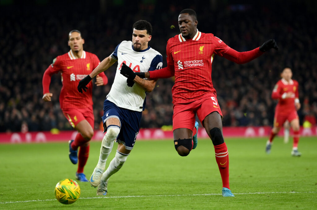 Tottenham Hotspur v Liverpool - Carabao Cup Semi Final First Leg