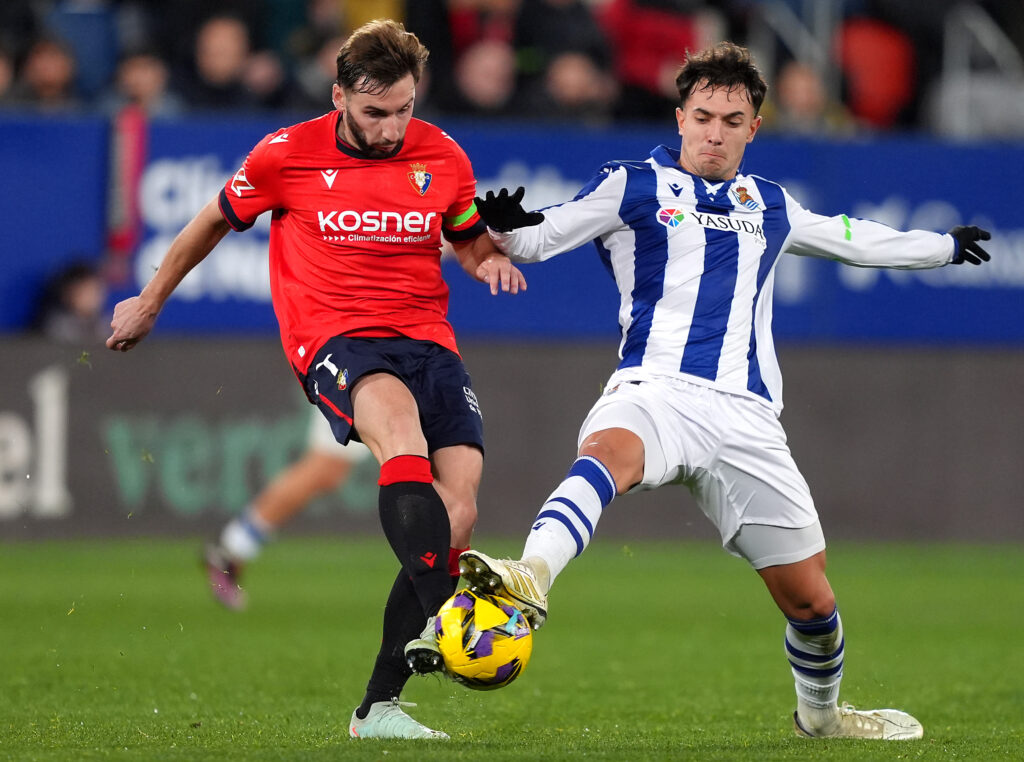 CA Osasuna v Real Sociedad - La Liga EA Sports