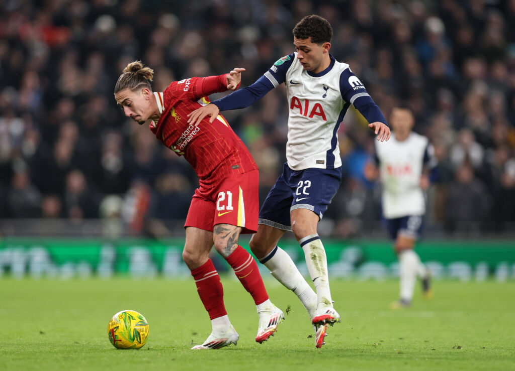 Tottenham Hotspur v Liverpool - Carabao Cup Semi Final First Leg