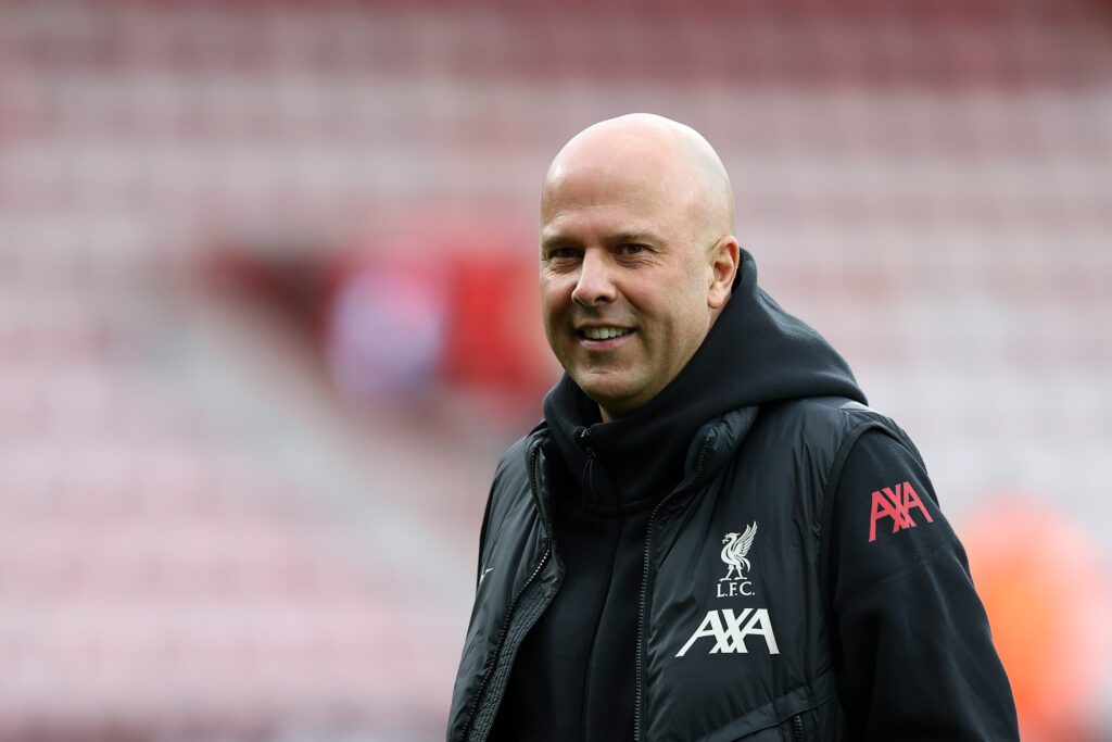 Arne Slot, l'allenatore del Liverpool