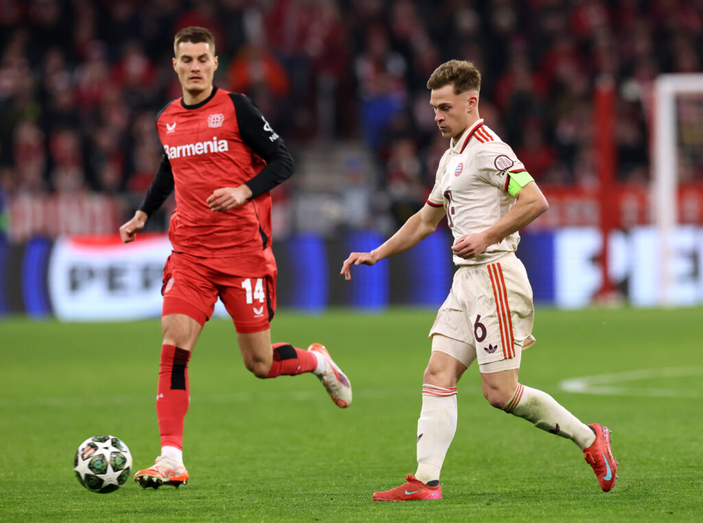 FC Bayern München v Bayer 04 Leverkusen - UEFA Champions League 2024/25 Round of 16 First Leg