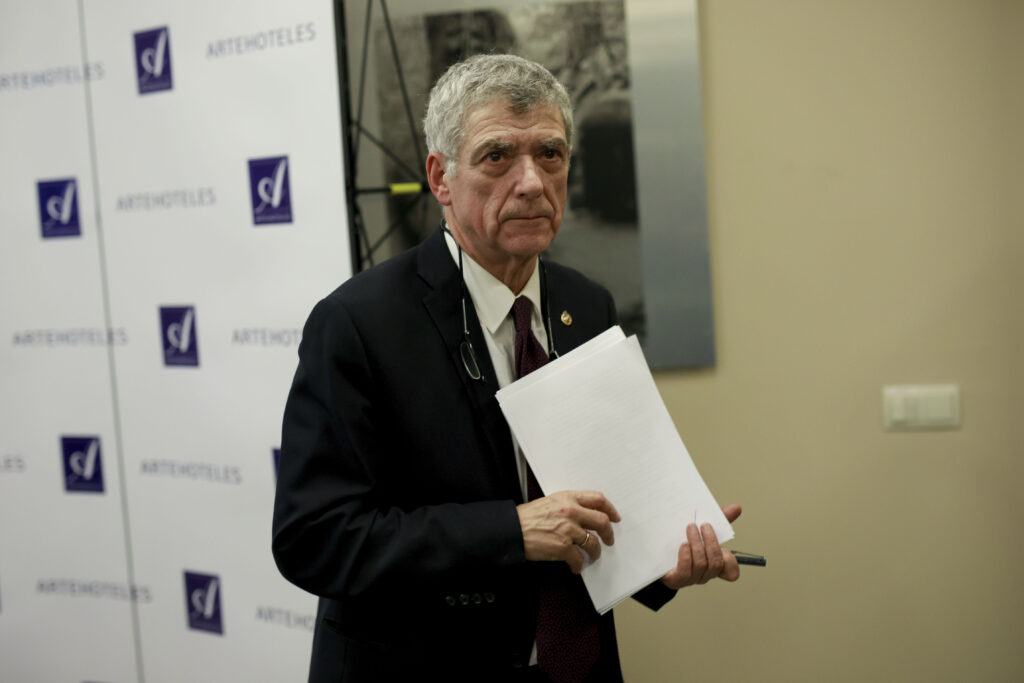 Former Spanish FA President Angel Maria Villar Press Conference