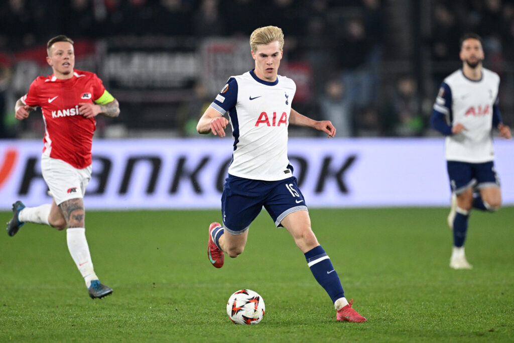 AZ Alkmaar v Tottenham Hotspur - UEFA Europa League 2024/25 Round of 16 First Leg