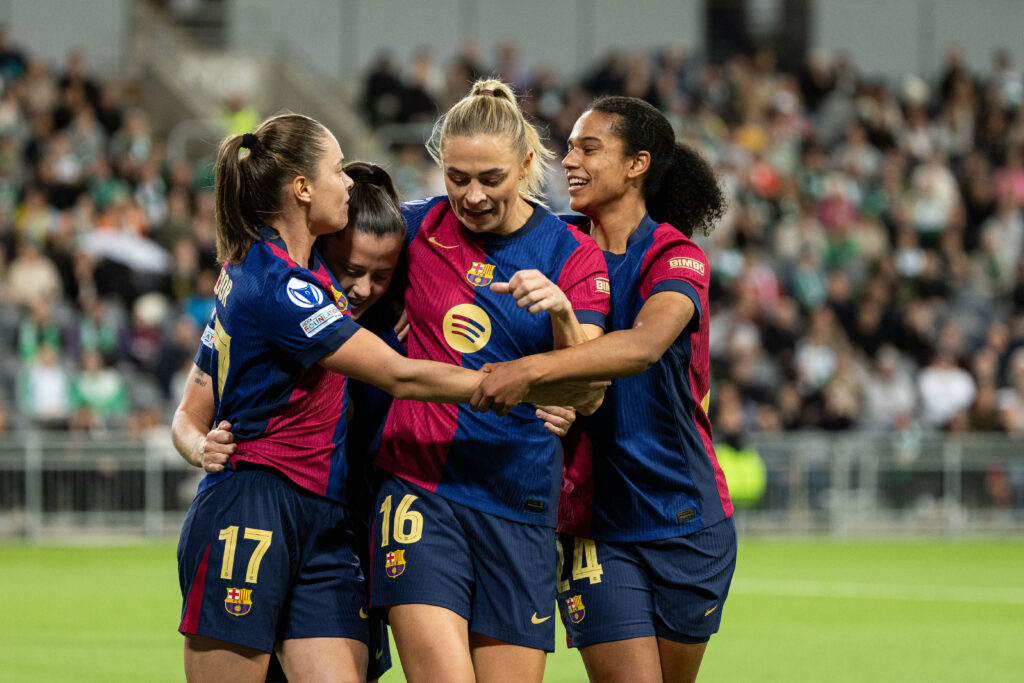 Hammarby IF v FC Barcelona - UEFA Women's Champions League 2024/25 Group Stage MD5