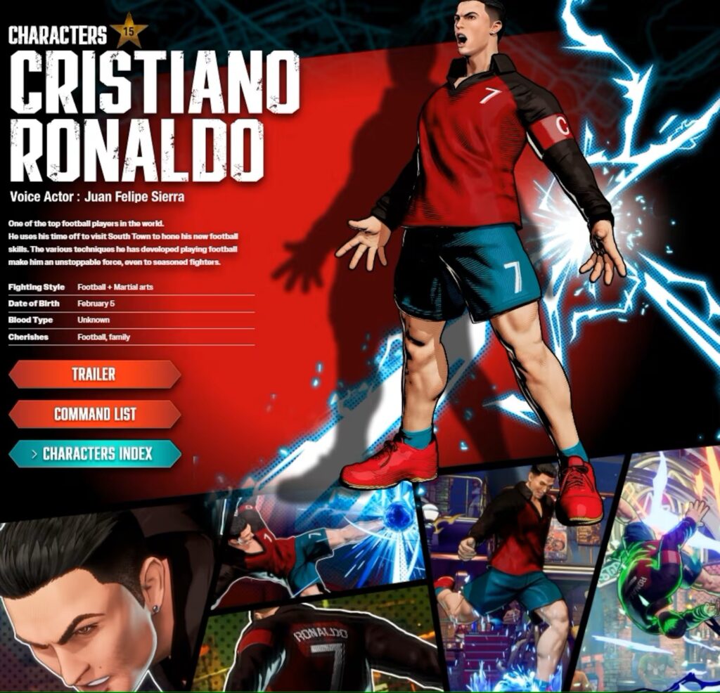 ronaldo fatal fury