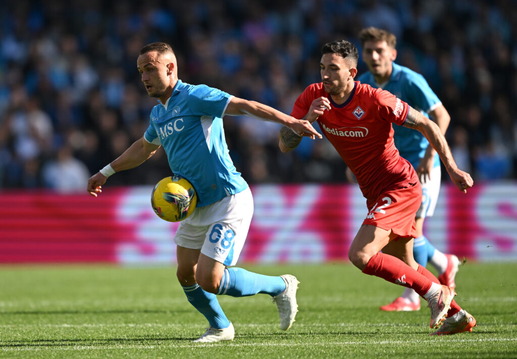 Napoli v Fiorentina - Serie A
