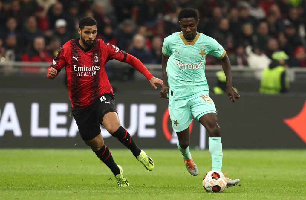 AC Milan v Slavia Praha: Round of 16 First Leg - UEFA Europa League 2023/24