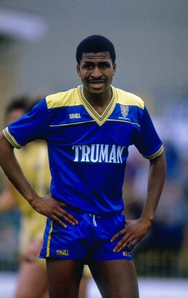 Carlton Fairweather of Wimbledon