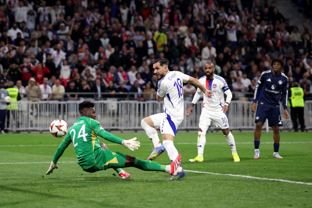 Olympique Lyonnais v Manchester United - UEFA Europa League 2024/25 Quarter Final First Leg