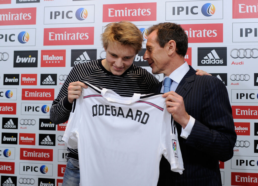 Martin Odegaard Officially Unveiled At Real Madrid