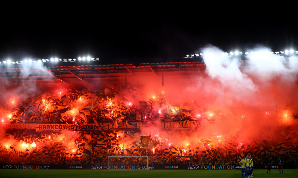 Brondby IF v FC Red Bull Salzburg - UEFA Champions League: Play-Offs Leg Two