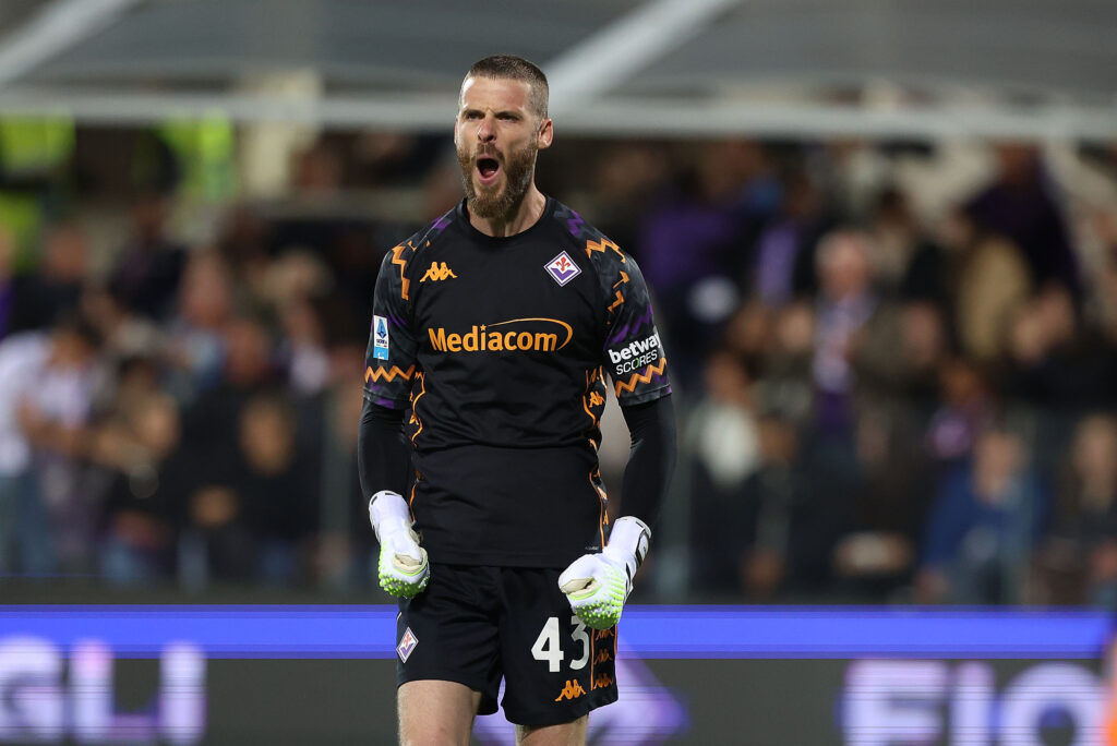 De Gea, portiere della Fiorentina