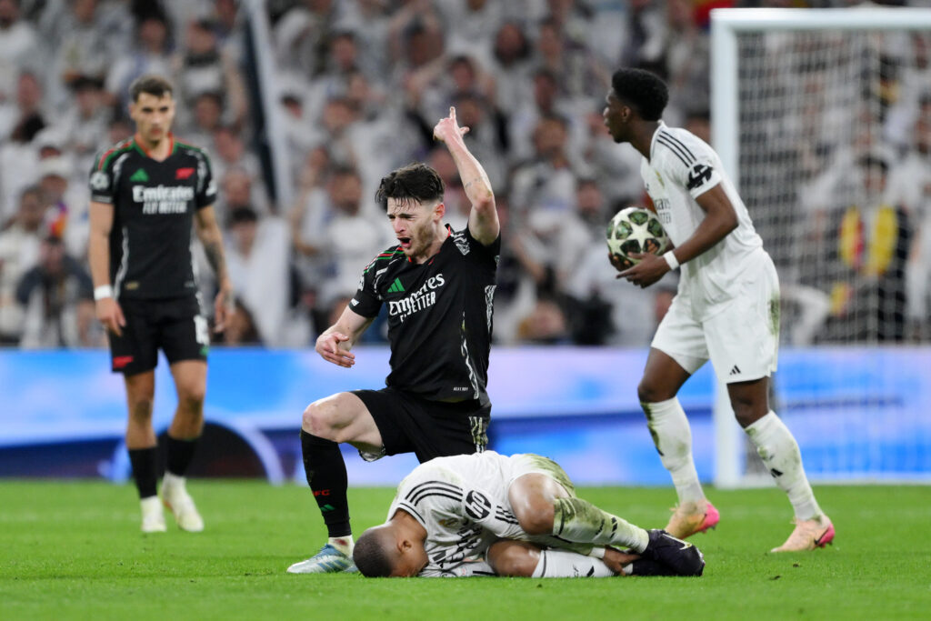 Real Madrid C.F. v Arsenal FC - UEFA Champions League 2024/25 Quarter Final Second Leg