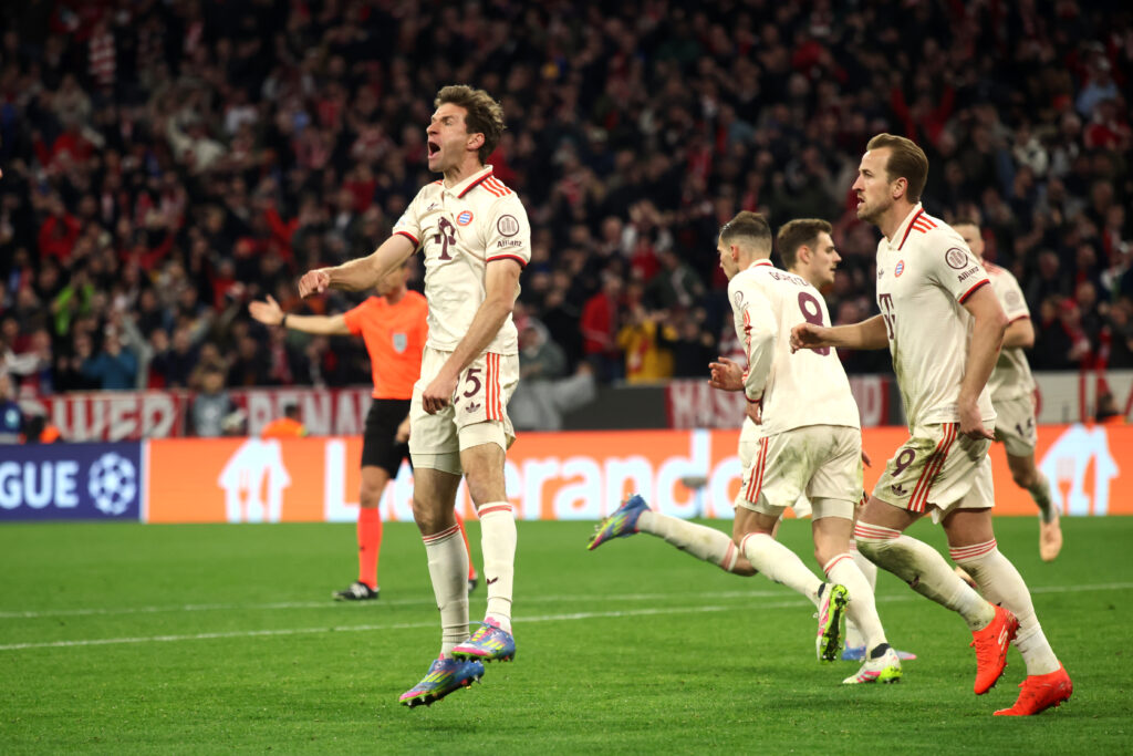 FC Bayern München v FC Internazionale Milano - UEFA Champions League 2024/25 Quarter Final First Leg