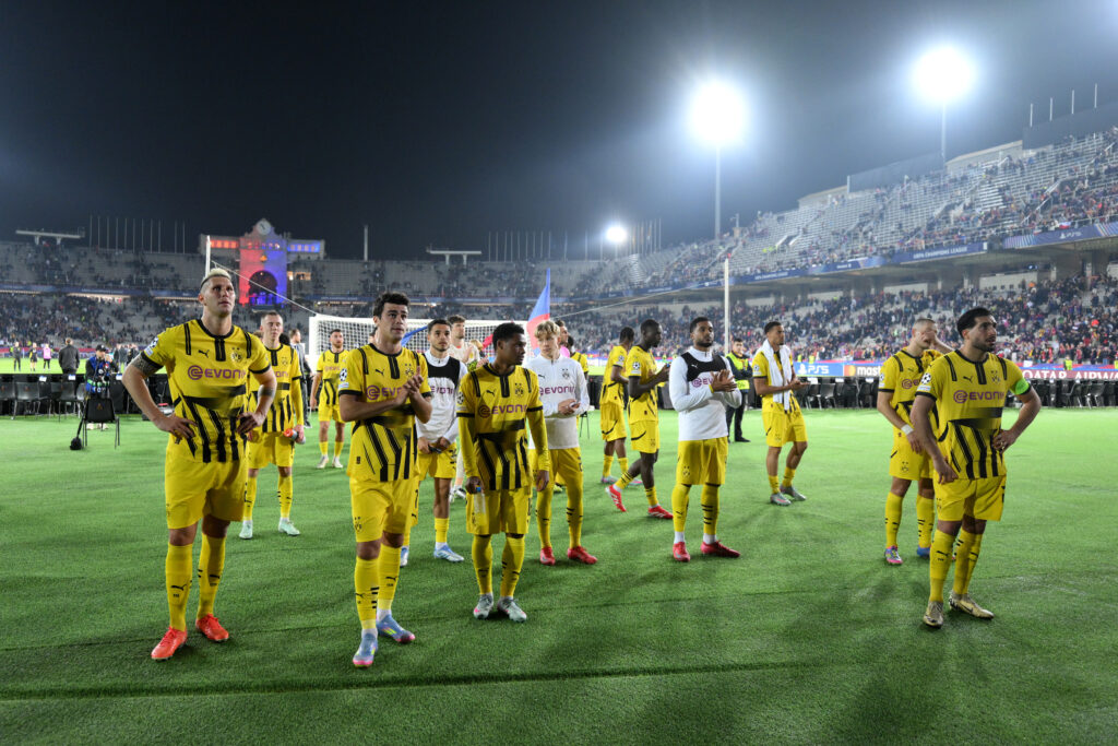 FC Barcelona v Borussia Dortmund - UEFA Champions League 2024/25 Quarter Final First Leg