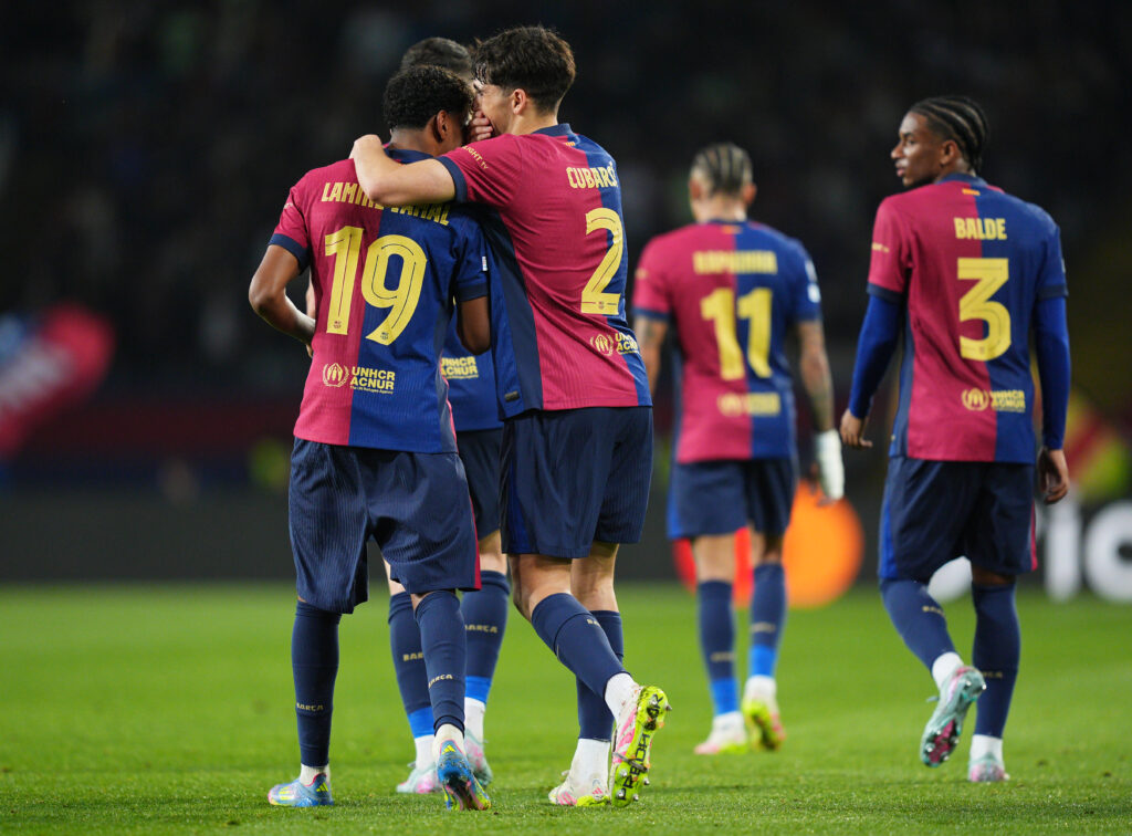 FC Barcelona v Borussia Dortmund - UEFA Champions League 2024/25 Quarter Final First Leg