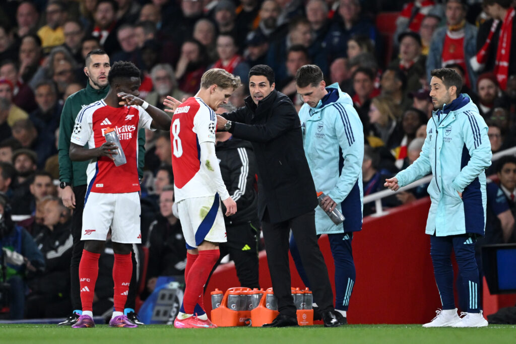 Arsenal FC v Real Madrid C.F. - UEFA Champions League 2024/25 Quarter Final First Leg