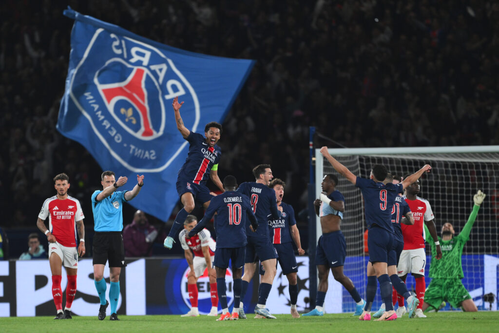 Paris Saint-Germain v Arsenal FC - UEFA Champions League 2024/25 Semi Final Second Leg