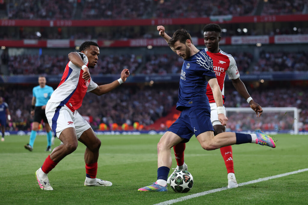 Arsenal FC v Paris Saint-Germain - UEFA Champions League 2024/25 Semi Final First Leg