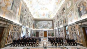 papa-leone-xiv-tifo-roma-giornalisti-udienza-napoli-scudetto-vaticano