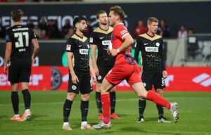 1. FC Heidenheim 1846 v SV Elversberg - Bundesliga Playoffs First Leg