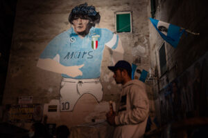 Naples Pays Tribute To Football Star Maradona On One-Year Death Anniversary