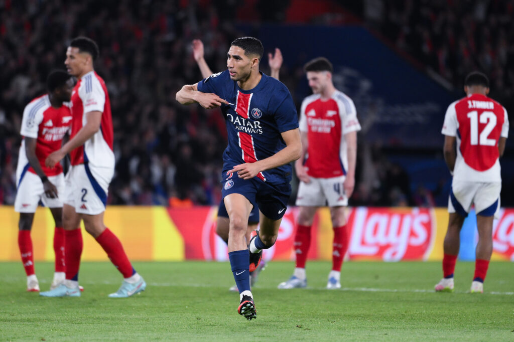 Paris Saint-Germain v Arsenal FC - UEFA Champions League 2024/25 Semi Final Second Leg