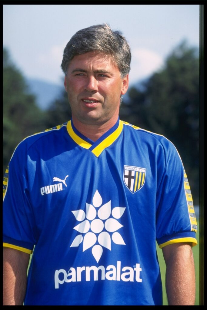 A portrait of Carlo Ancellotti of Parma