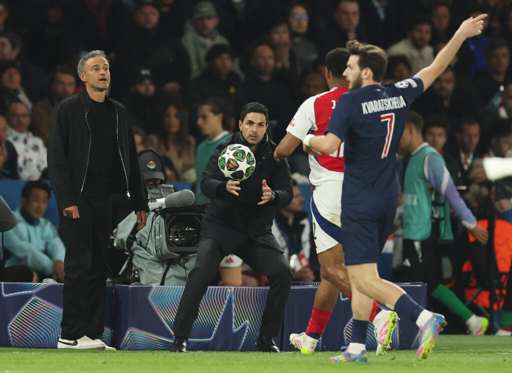 Paris Saint-Germain v Arsenal FC - UEFA Champions League 2024/25 Semi Final Second Leg