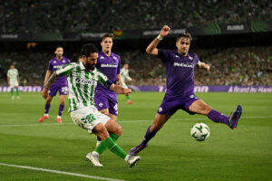 Real Betis Balompie v ACF Fiorentina - UEFA Conference League 2024/25 Semi Final First Leg