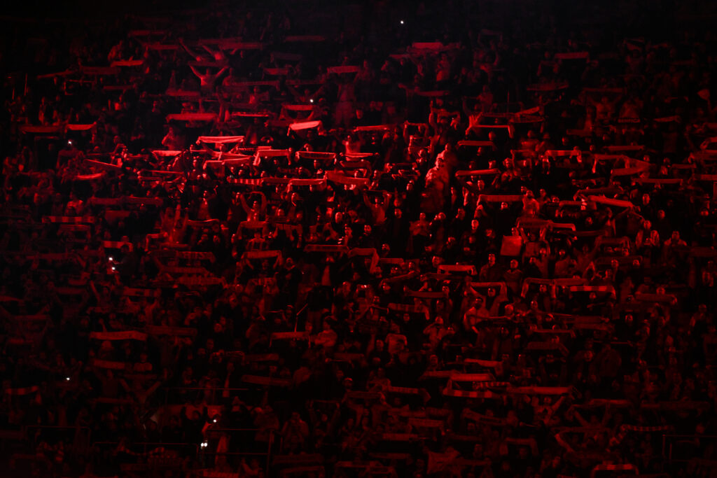 SL Benfica v FC Barcelona - UEFA Champions League 2024/25 Round of 16 First Leg