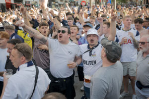 Tottenham Hotspur v Manchester United: Fans Descend On Bilbao For UEFA Europa League Final 2025