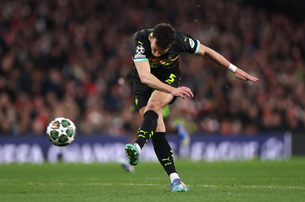 Arsenal FC v PSV Eindhoven - UEFA Champions League 2024/25 Round of 16 Second Leg